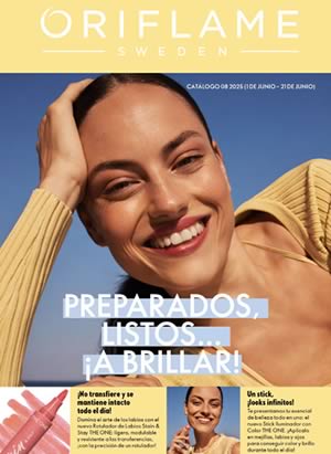 Catálogo ORIFLAME Campaña 8 2025 (ESPAÑA)